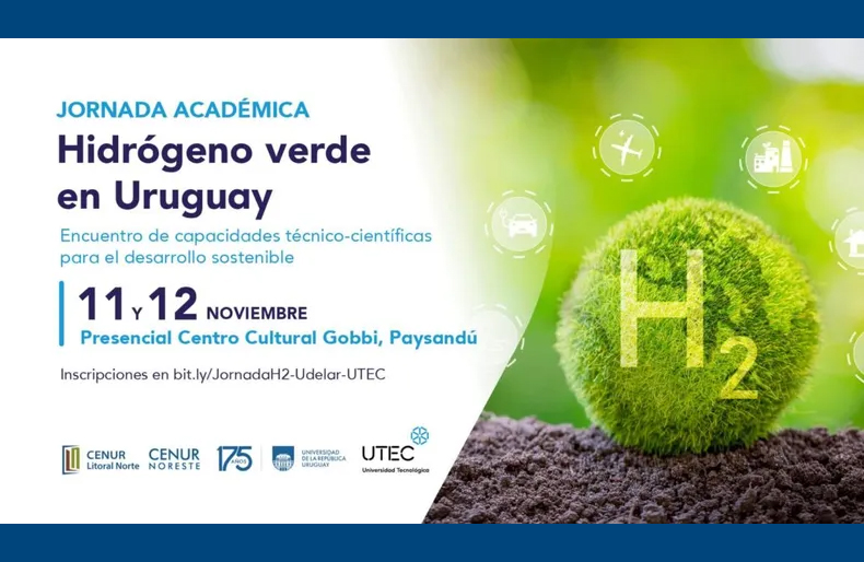 ANCAP y ALUR participan en Paysandú de jornadas académicas sobre hidrógeno verde en Uruguay